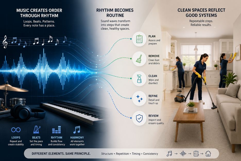 rhythm becomes routine